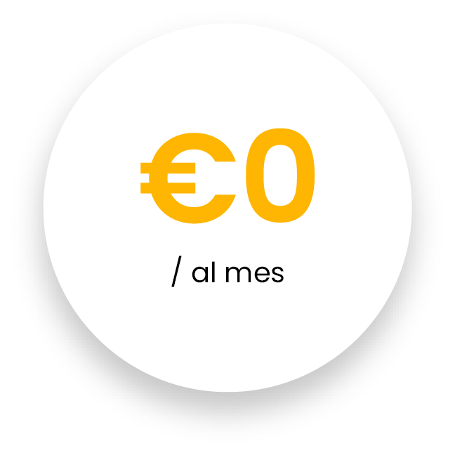 0 euros al mes